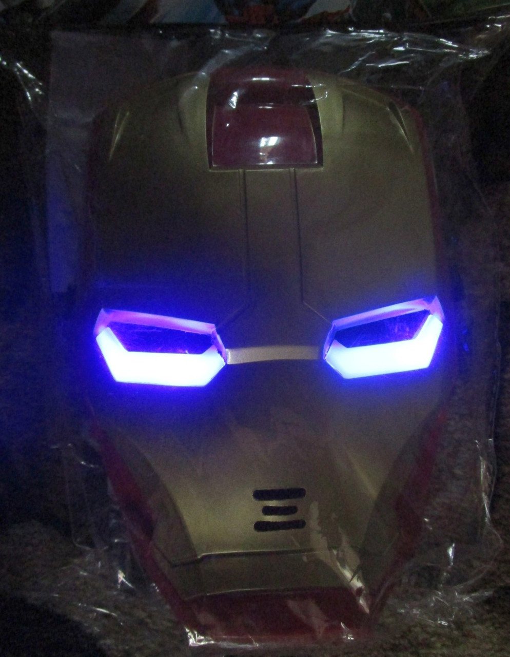 Super Hero Маска детей "Iron Man" светящаяся - фото 4 - id-p50161943