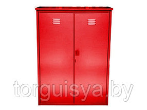 Шкаф для газовых баллонов Петромаш на 2 баллона 50л (красный)