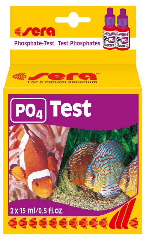 Sera PO4-тест (фосфат-тест) [sera PO4-Test (Phosphat-Test)]