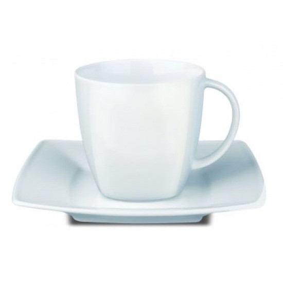 Чашка с блюдцем из фарфора MAXIM CAFE SET - фото 1 - id-p50185917