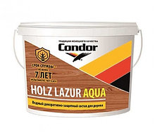 Водный декоративно-защитный состав для дерева Holz Lazur Aqua 2,5 кг