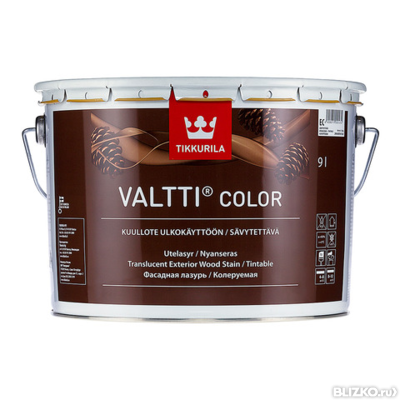 Деревозащитный состав Tikkurila Valtti Color 9 л - фото 1 - id-p50220370