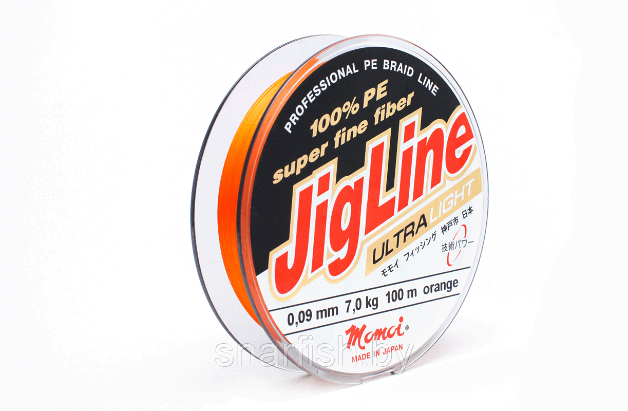 Плетёный шнур JigLine Ultra light 0.08  5.8кг 100м