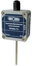 Преобразователь температуры ПРОМА-ПТ-202 (-50…+50°С)(гильза гладкая D-6; пластиковый корпус G104)