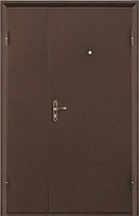 Входная металлическая дверь Промет Профи DL двустворчатая / полуторка