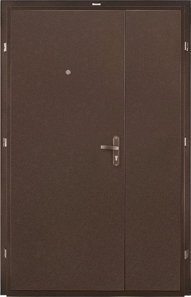 Входная металлическая дверь Промет Профи DL двустворчатая / полуторка - фото 2 - id-p50291277