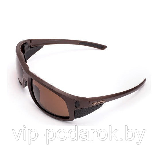 Солнцезащитные очки Cold Steel Dark Brown - фото 1 - id-p50292309