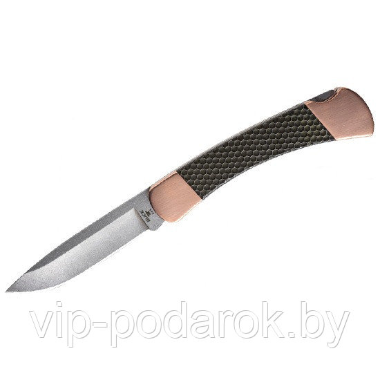 Складной нож BUCK Copper Folding Hunter Limited Edition - фото 1 - id-p50292416