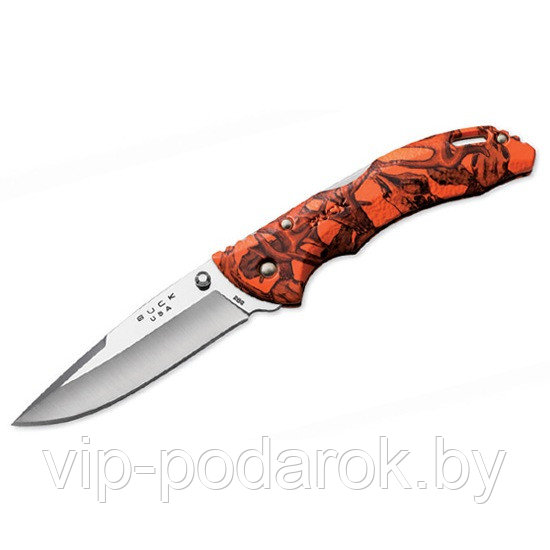 Складной нож BUCK Bantam Orange Head Hunterz