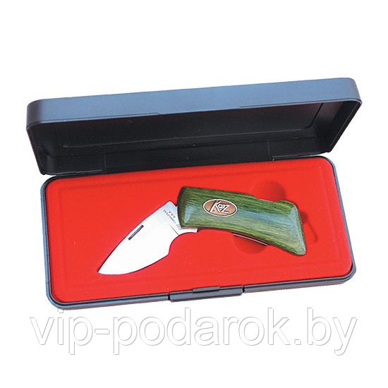 Нож/зажим для денег KATZ в подарочной коробке MC JW Bobcat - фото 1 - id-p50292540