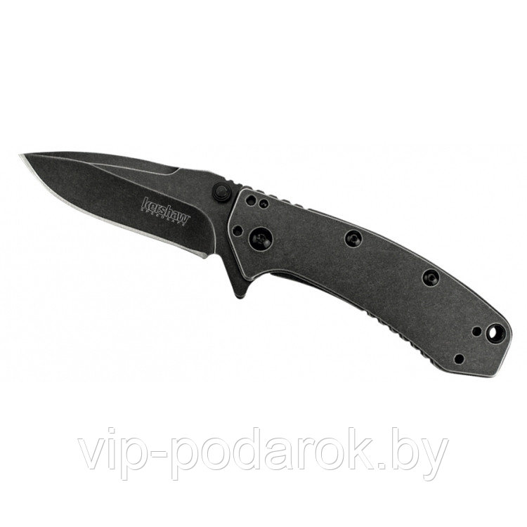 Нож складной полуавтомат KERSHAW Cryo BlackWash - фото 1 - id-p50292722