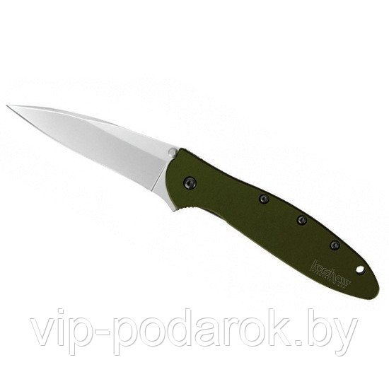 Нож складной полуавтомат KERSHAW Leek Olive Drab - фото 1 - id-p50292753