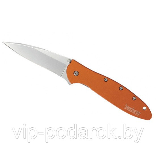 Нож складной полуавтомат KERSHAW Leek Orange - фото 1 - id-p50292754