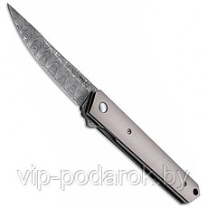 Нож складной Boker Kwaiken Flipper Damast