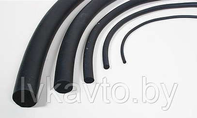 Шнур резиновый черный для удобного крепления тентов прицепов d=8 mm, пог.м - фото 1 - id-p50293671