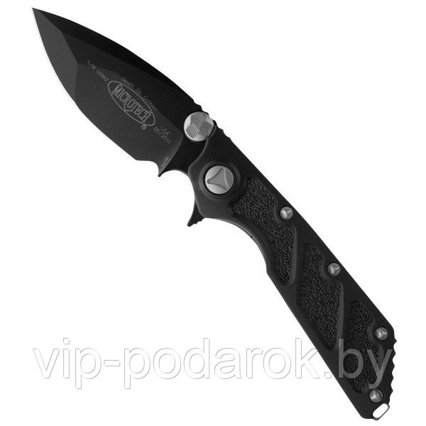 Нож складной Microtech DOC Black - фото 1 - id-p50293011