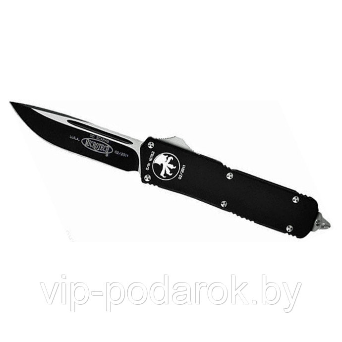 Нож автоматический Microtech Scarab Executive Black - фото 1 - id-p50293014