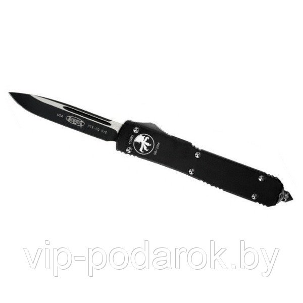 Нож автоматический Microtech Ultratech Black