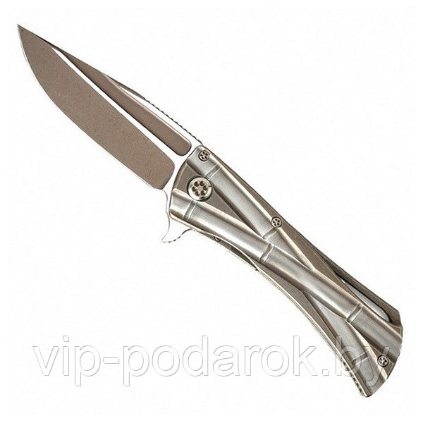 Нож складной Microtech Closer Two Tone AP Bronze Ti - фото 1 - id-p50293244
