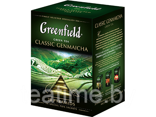 Гринфилд Classic Genmaicha зеленый 20пир