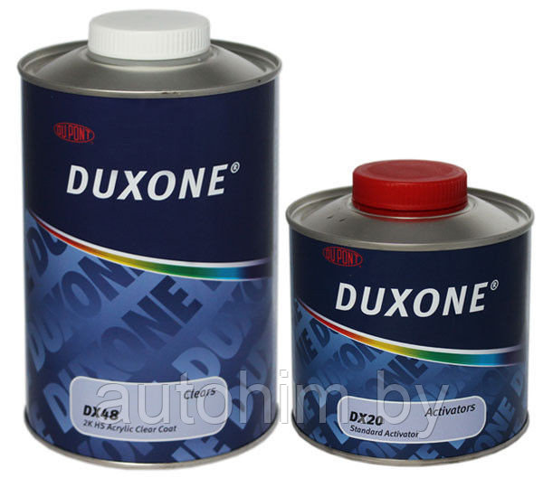 Duxone 48 HS Акриловый лак 1л+ DX 20/24 0,5л - фото 1 - id-p50330326