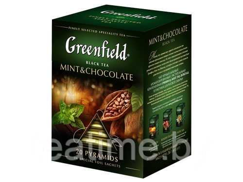 Гринфилд Mint & Chocolate черный 20пир