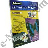 Плёнка для ламинирования Fellowes (FS-5452501) A4, 80мкм / 100л, КНР