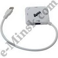 Хаб (концентратор) USB Orient BC-308W USB3.0 Hub 4-port - фото 1 - id-p40507768