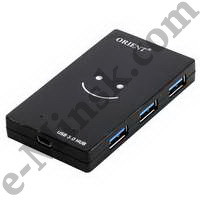 Хаб (концентратор) USB Orient BC-305 4-port USB3.0 Hub