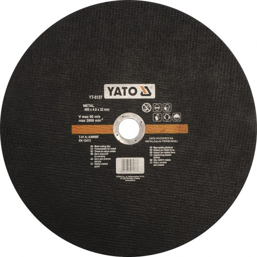 Круг отрезной по металлу YATO 400х4,0х32 - фото 1 - id-p50358374