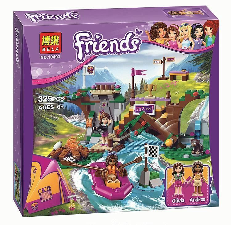 Конструктор Bela Friends 10493 "Спортивный лагерь: сплав по реке" (аналог LEGO Friends 41121), 325 дет - фото 2 - id-p50361205