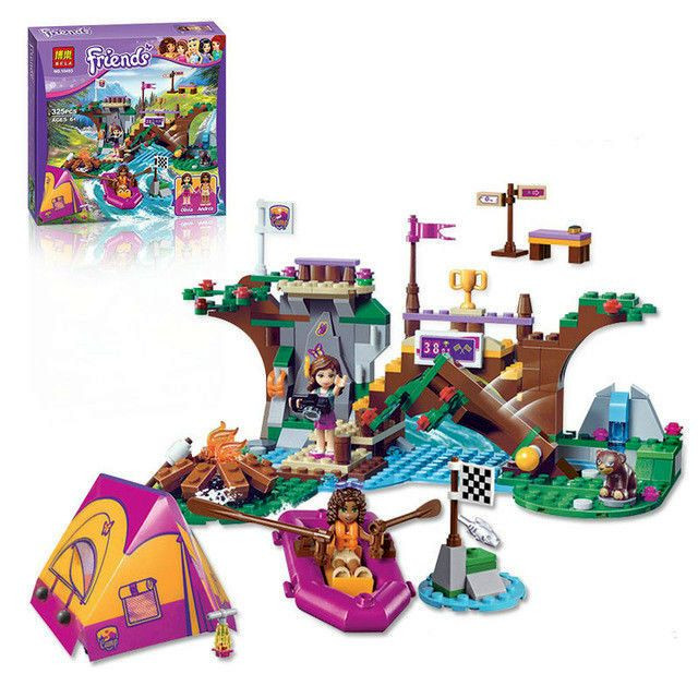 Конструктор Bela Friends 10493 "Спортивный лагерь: сплав по реке" (аналог LEGO Friends 41121), 325 дет - фото 1 - id-p50361205