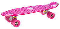 Скейтборд пенниборд 56см пенни борд розовый, фото 1