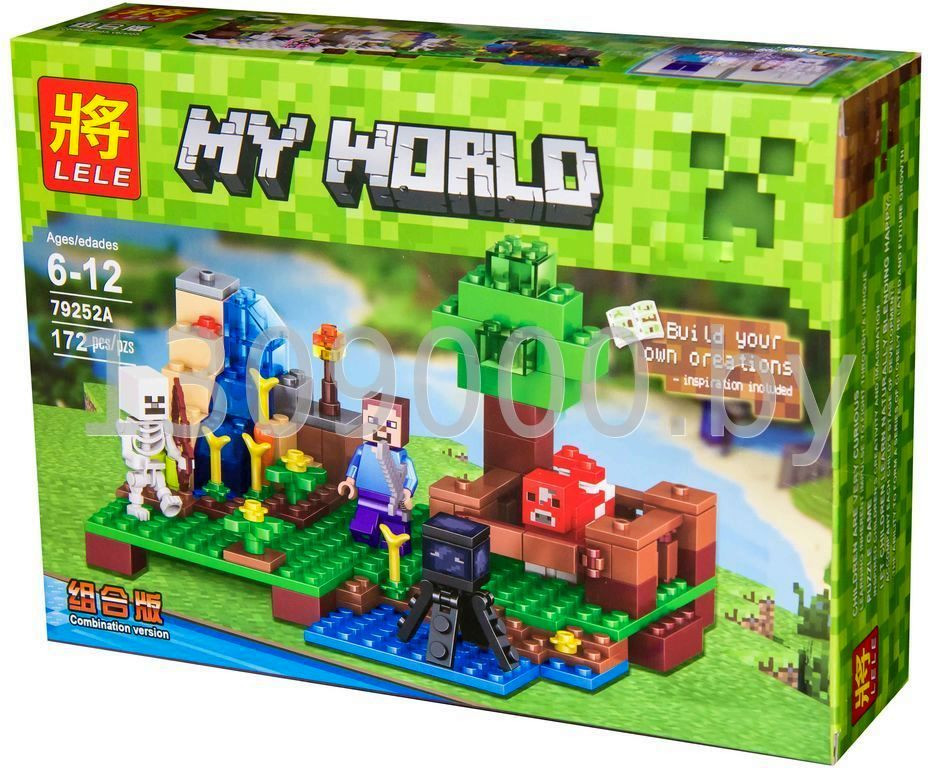 Конструктор  Micro World Майнкрафт Minecraft 79252А