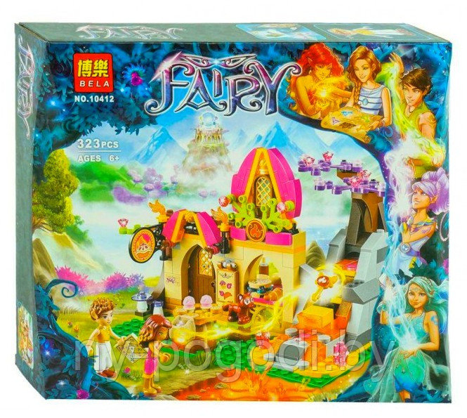 Конструктор Bela Fairy 10412 аналог Lego Elves "Азари и волшебная булочная", 323 детали 