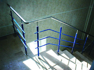 Комбинированные ограждения лестниц, фото 3