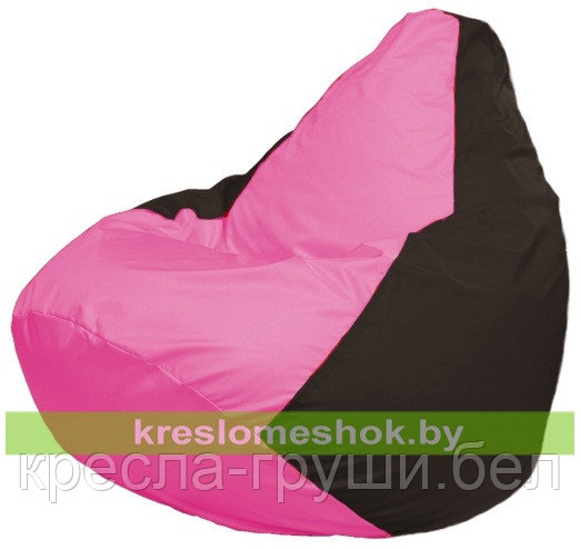 Кресло мешок Груша Макси Г2.1-200 (розовый, коричневый)
