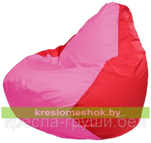 Кресло мешок Груша Макси Г2.1-199 (розовый, красный)