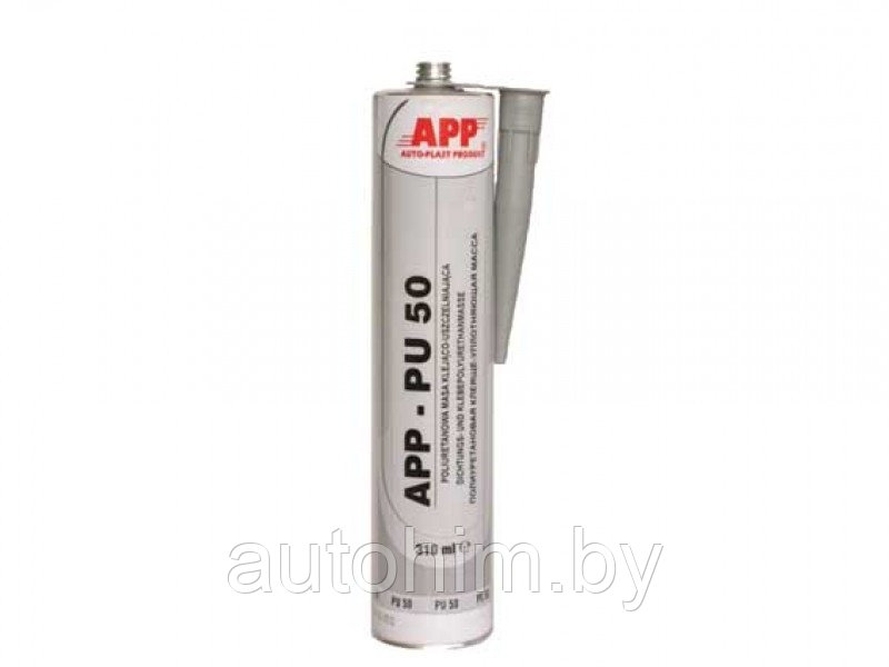 APP PU-50 полиуретановая клеяще-уплотняющая масса, черный, белый,серый 310 мл