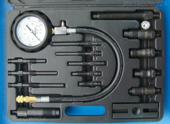 Измеритель давления компрессии в дизельных двигателях YATO YT-7307, фото 2