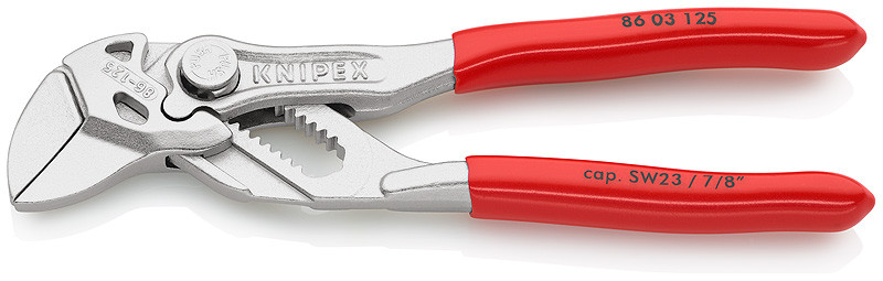 Клещи переставные-гаечный ключ KNIPEX,125мм - фото 1 - id-p50366513