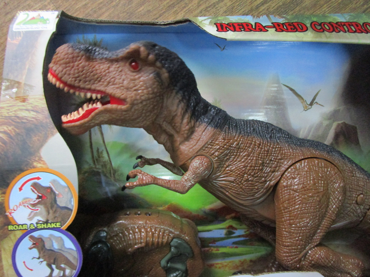 Детский робот на ИК управлении " Динозавр Тираннозавр Рекс " со звуковыми и световыми эффектами 6133 terex - фото 5 - id-p50379415
