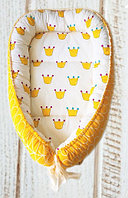 Гнездышко-кокон для новорожденного "BabySleep". Бесплатная доставка.