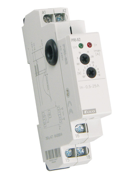 Реле контроля тока - PRI-52 230В - фото 1 - id-p50407586