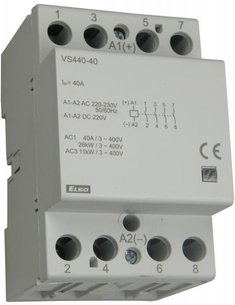 Модульный контактор VS440-04/230V - фото 1 - id-p50456714