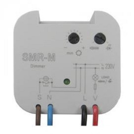 Светорегулятор для LED ламп и регулируемых экономичных ламп - SMR-M/230V - фото 1 - id-p50431434