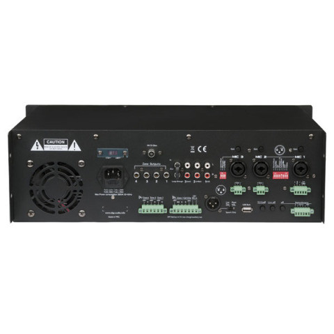 Усилитель 100 В с контролем громкости для отдельных зон мощностью 250 Вт DAP-Audio ZA-9250VTU - фото 2 - id-p50451098