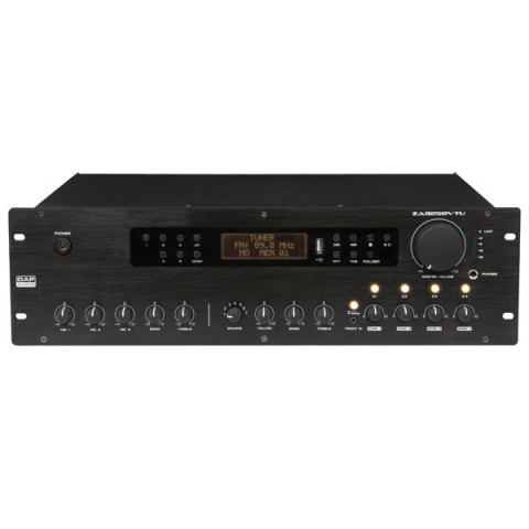 Усилитель 100 В с контролем громкости для отдельных зон мощностью 250 Вт DAP-Audio ZA-9250VTU