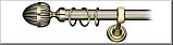 Карниз кованый 16мм рифленый 1,6м (труба), фото 4