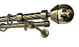 Карниз кованый декоративный Д16мм крученный 3м (труба), фото 6
